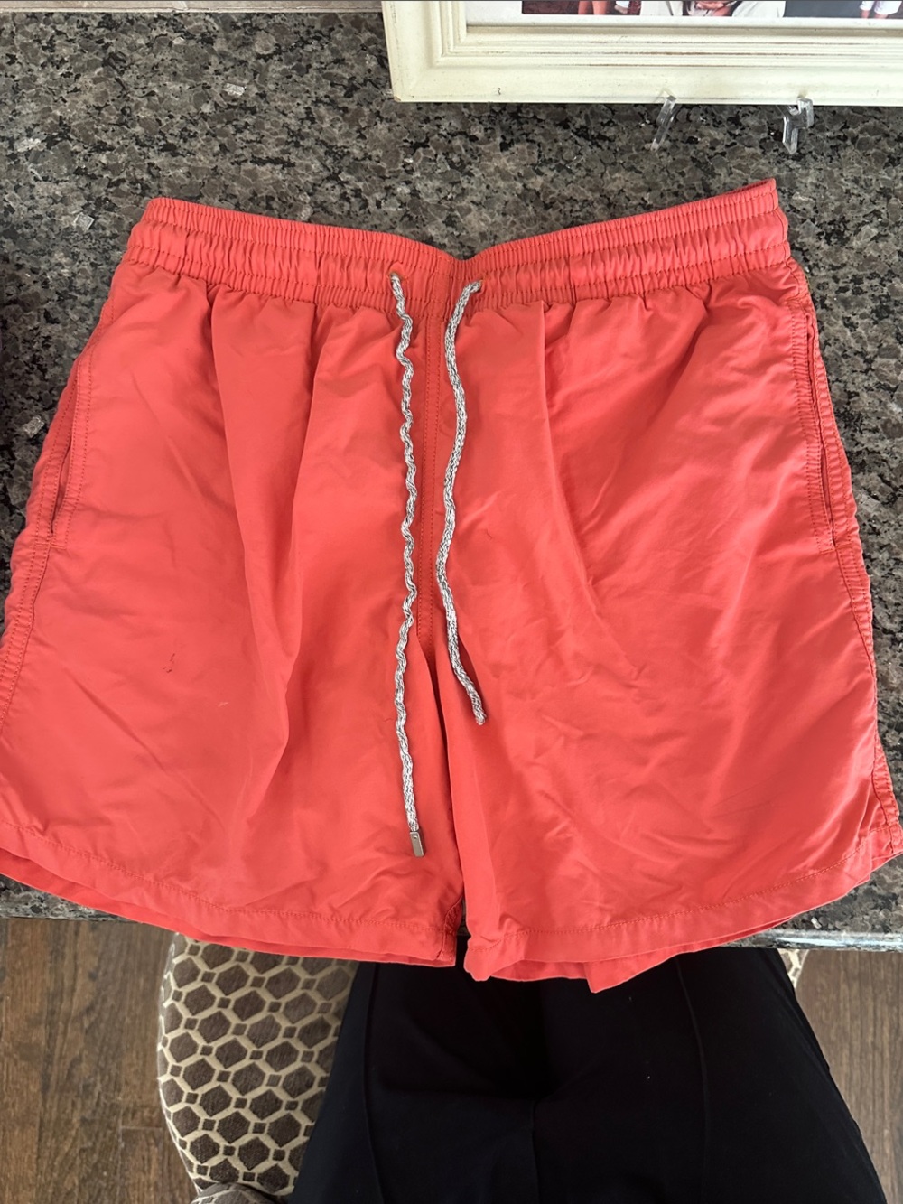 Vilebrequin Coral Drawstring Athletic Shorts